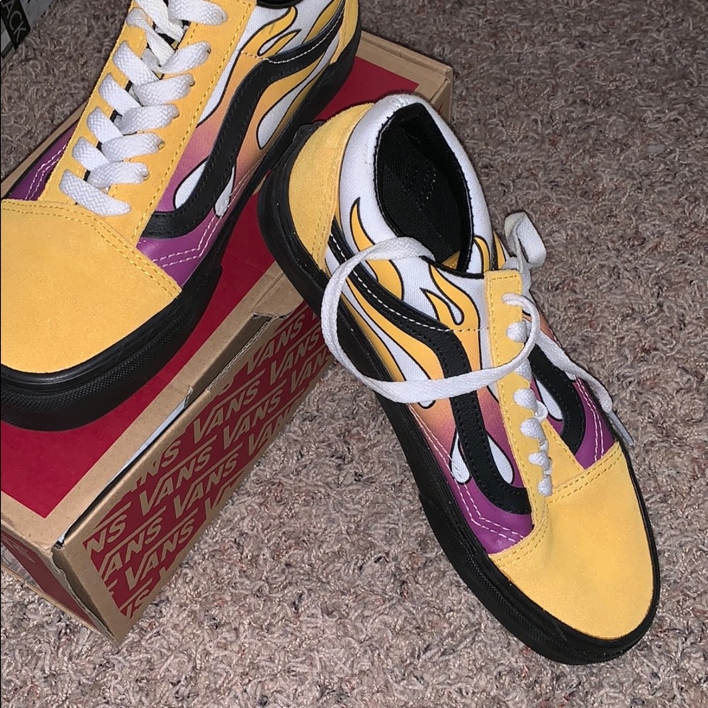 Flame vans